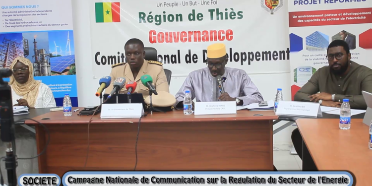 Thiès – Atelier régional de partage et de sensibilisation sur les réformes énergétiques