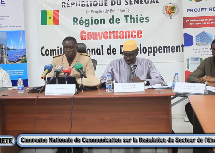 Thiès – Atelier régional de partage et de sensibilisation sur les réformes énergétiques