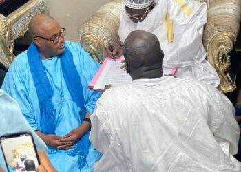 Magal 2026 : Serigne Mountakha remercie et honore Cheikh Ahmed Saloum Dieng pour service rendu