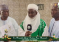 Visite historique de Sa Majesté Alfaizé Seydou Issa Mansah 1er du Niger, à la Grande Mosquée de Grand Thiès
