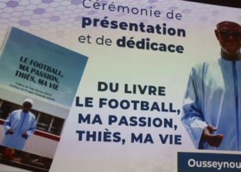 VIDEO – Ousseynou Keita publie son livre intitulé : “Le Football, Ma Passion, Thies Ma Vie”