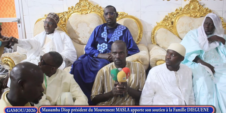 VIDEO – En prélude du Gamou, le Pdt du Mouvement MASLA a effectué une visite de courtoisie chez la famille Ndieguène
