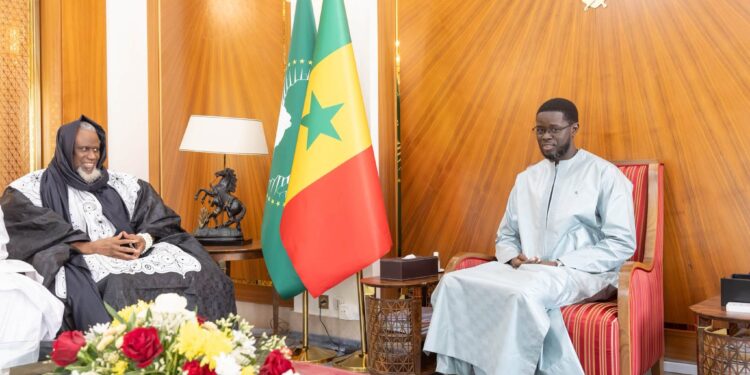 Le Chef de l’Etat a reçu en audience le guide religieux Cheikh Ndiguel Sène