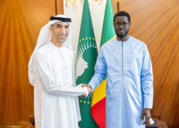 Palais de la République : Le President Diomaye a reçu une délégation des Émirats arabes unis