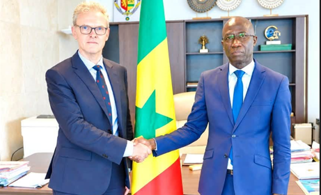 Sénégal-Gambie : Le Procureur spécial gambien reçu par le ministre de la Justice Me Moussa SARR