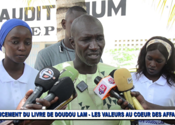 Thiès – Sortie officielle du livre de Doudou Lam, intitulé : Les Valeurs au cœur des Affaires