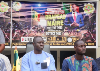 Lutte – Dr Babacar Diop a présidé le tirage au sort du Drapeau du maire de Thiès