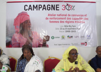Thiès – Atelier de renforcement des capacités des femmes vivant dans les régions minières du Sénégal