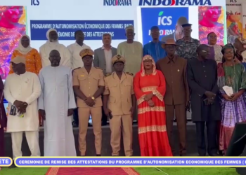 VIDEO – Cérémonie de remise des attestations aux bénéficiaires du PAEF à Darou Khoudoss