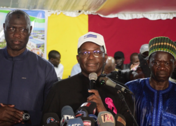 Notto Diobass – Le maire Alioune Sarr inaugure le poste de santé de Taténe Sérère