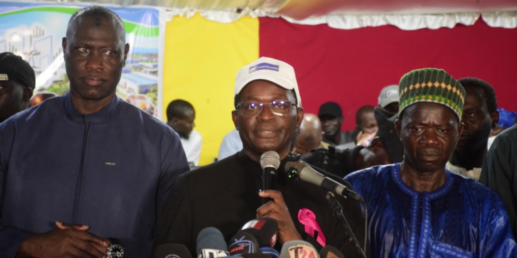 Notto Diobass – Le maire Alioune Sarr inaugure le poste de santé de Taténe Sérère