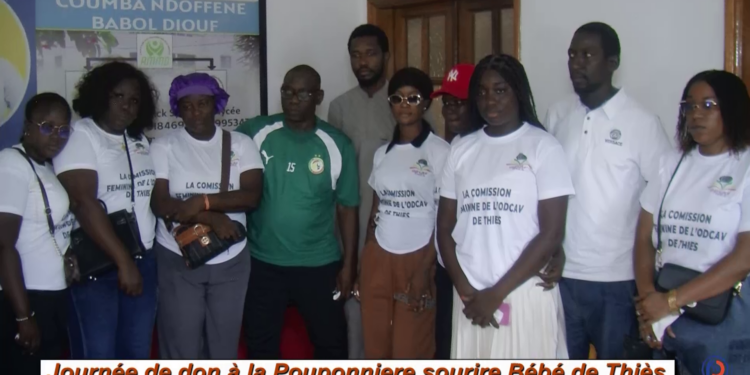 VIDEO – La commission féminine de l’ODCAV de Thiès remet un important don à la pouponnière “Sourire Bébé”