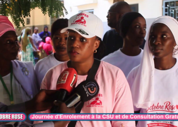 Thiès – Octobre Rose : Journée de dépistage et d’enrôlement a la CSU au profit des habitants de la ZAC de Nguinth