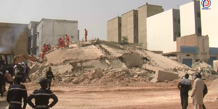 VIDEO – Effondrement d’un immeuble R+5 : Abdoulaye Dièye appelle au respect des procédures de constructions