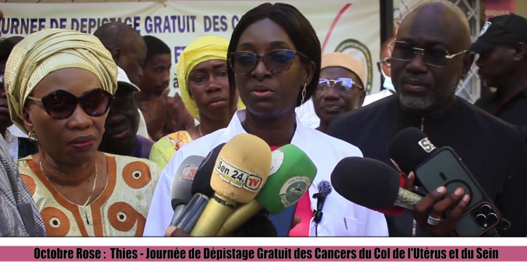 VIDEO – Octobre Rose : Journée de dépistage gratuit des cancers du col de l’utérus et du sein à l’hôpital régional de Thiès